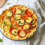 Tarte courgette tomate