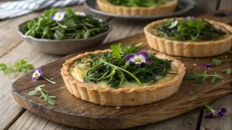 Tartes salées aux algues : une touche marine dans votre cuisine
